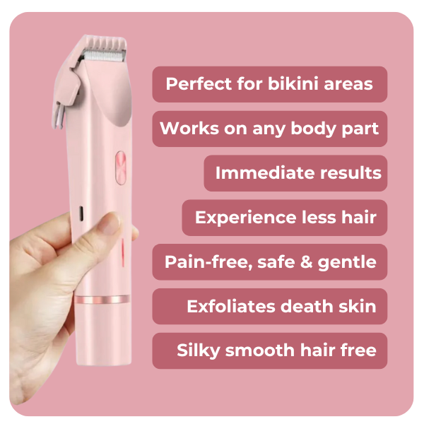 GlowShave™ – 2-in-1 Women’s Body Shaver