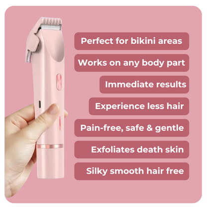 GlowShave™ – 2-in-1 Women’s Body Shaver